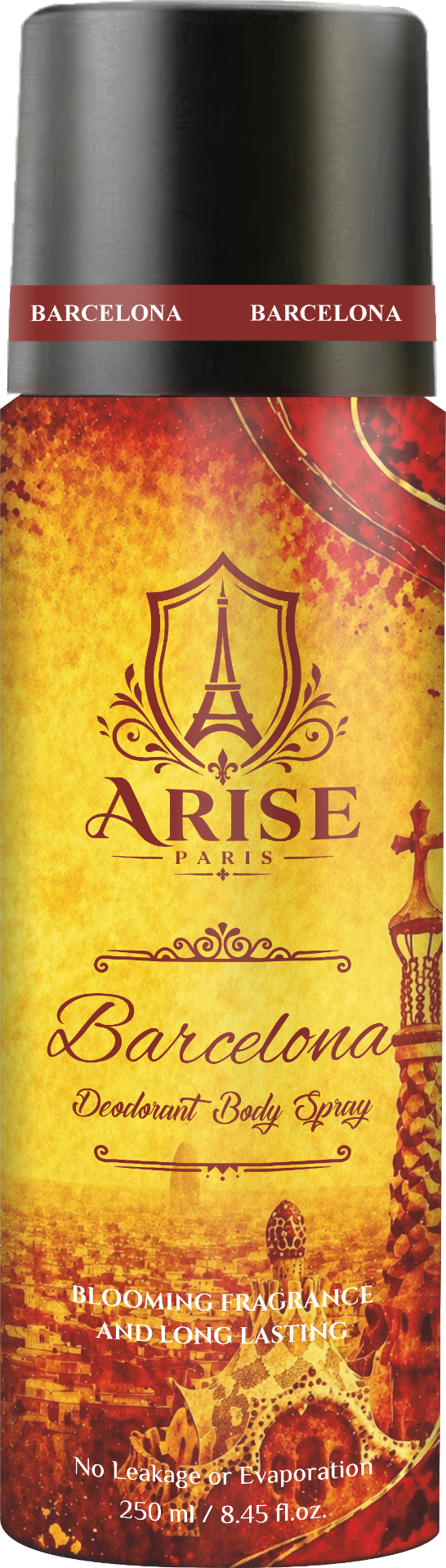 Arise Paris Barcelona 250 ml deodorant body spray