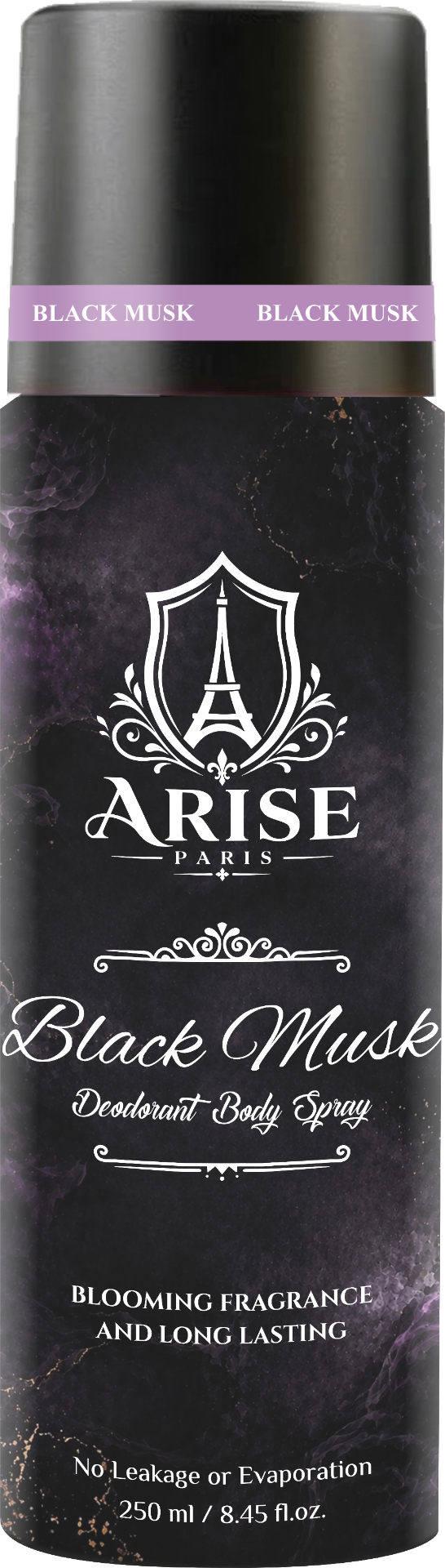 Arise Paris Black Musk 250 ml deodorant body spray
